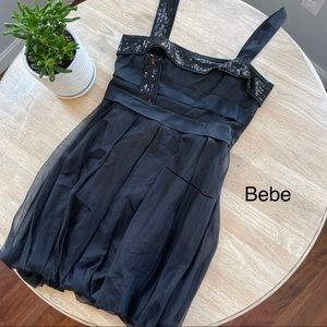 Bebe Bubble mini dress Medium